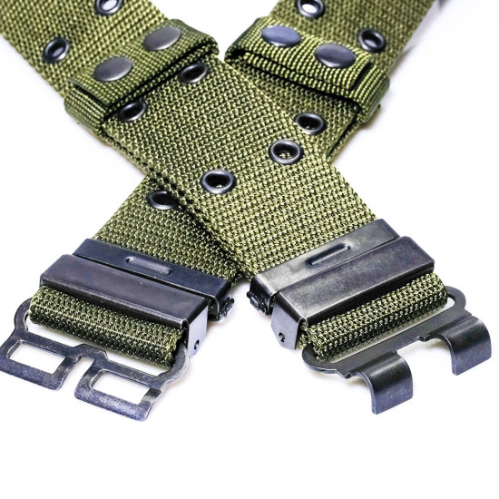 Ceinture tactique OTAN Boucle en métal de style à dégagement rapide Ceinture robuste pour hommes