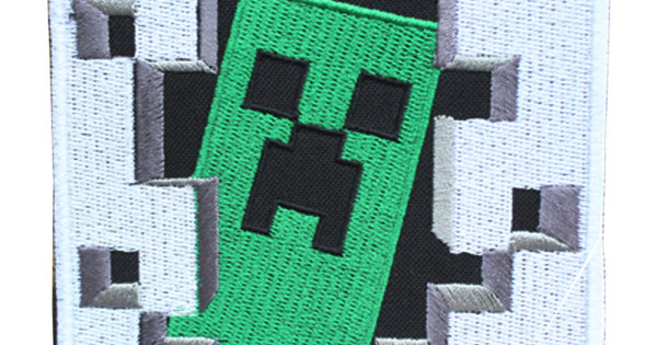 Creeper, Minecraft Embroidery Designs