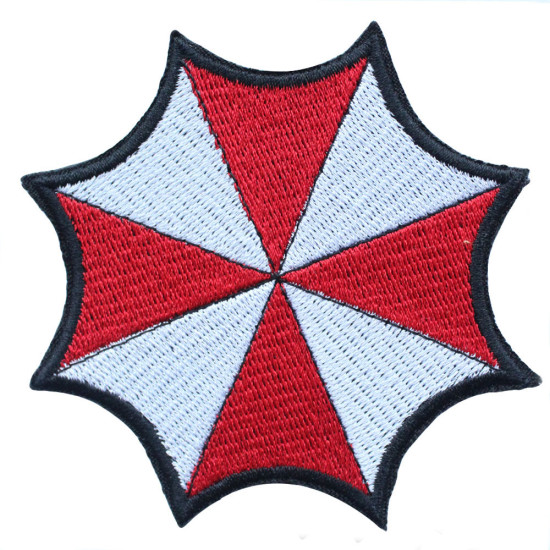 Resident evil Sew-on patch Corportaion Umbrella Iron-on embroidered logo Evil Corp Hook and loop gift embroidery Airsoft patch