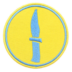 Blue TF2 "Spy" Patch Team Fortress embroidery Sew-on patch Iron-on embroidery Hook and loop gift