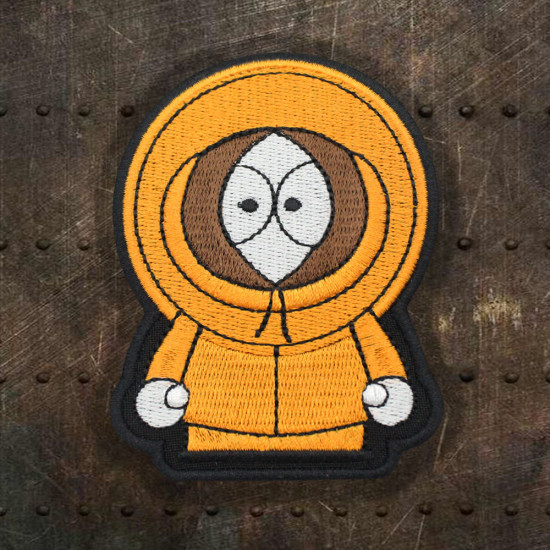 Kenny McCormick South Park Patch Cartoon Embroidered Iron-on