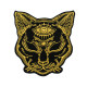 Egyptian Cat Embroidered Iron on Patch Mythology Velcro Gift