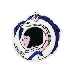 Película Spirited Away bordado hierro en parche Anime Velcro regalo