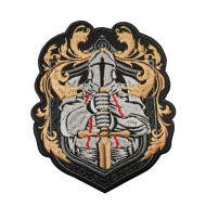 Jeu d'ordinateur Assassin's Creed Templar Patch brodé à manches cousues 3