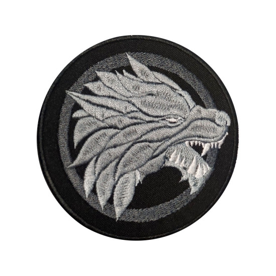 The Witcher bordado hierro en Patch Wolf Velcro regalo