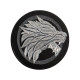The Witcher Embroidered Iron on Patch Wolf Velcro Gift