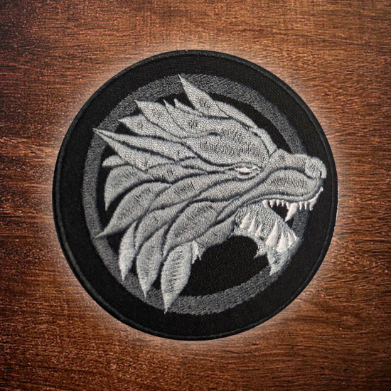 The Witcher Brodé Fer sur Patch Loup Velcro Cadeau