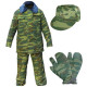 Winter Flora camo Uniform Tactical Warm jacket and trousers