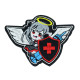 Airsoft Medic Iron-on patch Anime Angel Sew-on embroidery Sleeve patch gift