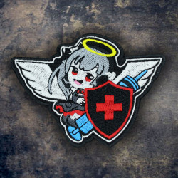 Airsoft Medic Iron-on patch Anime Angel Coser bordado manga parche regalo