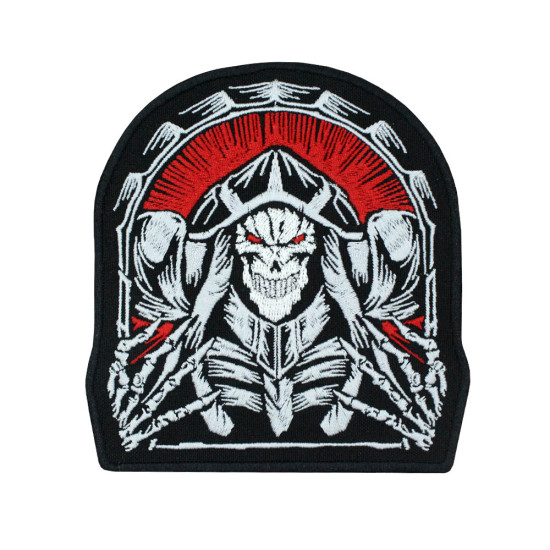 Skull Embroidery Sticker, Morale Patches Hook Loop