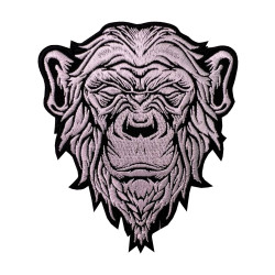 Rise of Apes embroidered patch Monkey Sew-on patch Animal Sleeve embroidery