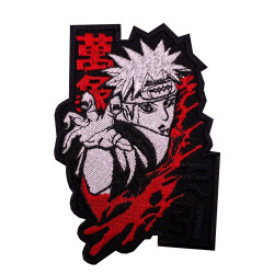 Dolore Toppa da cucire Naruto Ricamo termoadesivo Toppa manica regalo ricamata anime