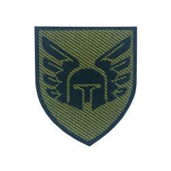 Ucraina 46a brigata aeromobile Toppa militare ucraina Iron-on Forze d'assalto aeree Ricamo ricamato Velcro Patch di guerra ucraina