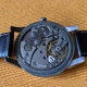 Transparente 18-Juwelen Ukrainische Uhr Moderne Militärarmbanduhr Ukrainische Flagge Mechanisches Uhrengeschenk für ihn