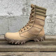 Beige Mesh-Stiefel „Sprint“ des ukrainischen Militärs. Taktisches Airsoft-Wüstenschuhwerk. Leichte Sommerstiefel. Strapazierfähige Wander- und Arbeitsstiefel für Herren