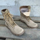 Beige Mesh-Stiefel „Sprint“ des ukrainischen Militärs. Taktisches Airsoft-Wüstenschuhwerk. Leichte Sommerstiefel. Strapazierfähige Wander- und Arbeitsstiefel für Herren