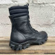 Bottes hautes noires tactiques 