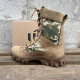 Ukrainian army Typhoon pixel boots Military leather high boots Urban-type summer footwear Professional army combat gear