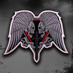 Angel of death embroidered patch Airsoft Sleeve embroidery Hook and loop Death angel patch Tactical gift for men