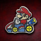 Mario kart embroidered Gaming patch Super Mario custom Iron-on patch Halloween gift embroidery