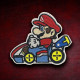 Toppa da gioco ricamata Mario kart Toppa termoadesiva personalizzata Super Mario Ricamo regalo di Halloween