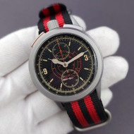 "Scommessa militare" Orologio da polso originale Autentico orologio militare sovietico Orologio da polso tipo URSS in acciaio inossidabile in edizione limitata