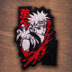 Pain Sew-on patch Naruto Iron-on embroidery Anime embroidered gift Sleeve patch