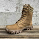 Professional army "Sprint" beige boots Durable Nubuck leather military boots Ukrainian Soldier lightweight summer boot