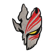 Masque du fer brodé creux sur Patch Anime Bleach Velcro Gift