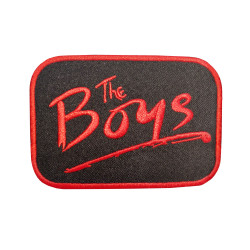 The Boys Embroidered Iron on Patch TV Series Velcro Gift