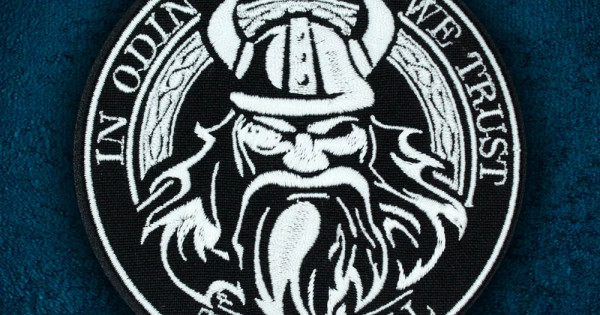 Glow Dark Vegvisir Viking Compass Norse Rune Morale Tactical PVC