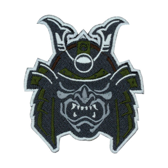 Ghost Samurai brodé fer sur patch KatanasVelcro cadeau 8