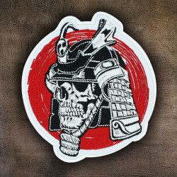 Ghost Samurai Ferro ricamato su Patch KatanasVelcro Gift 5