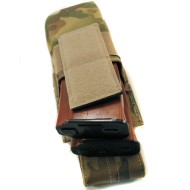 Closed MOLLE ammo pouch bag for 2 AK / AKM magazines