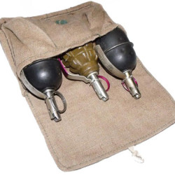 Carry bag for 3 x F-1 limonka or RGD-5 Grenades