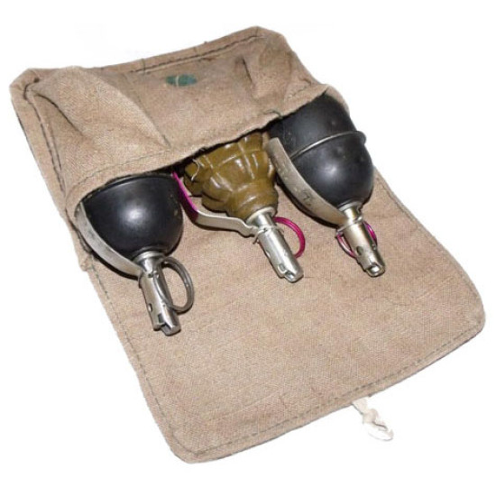 Sac de transport pour 3 x F-1 limonka ou grenades RGD-5