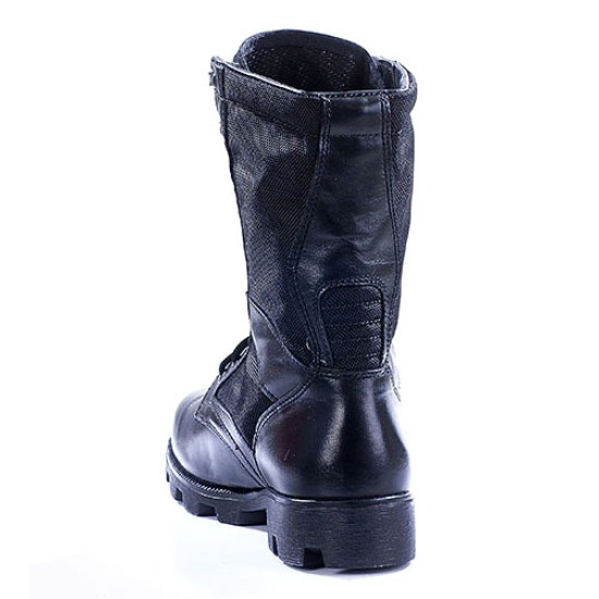 Leather tactical black BOOTS "KALAHARI" 1411