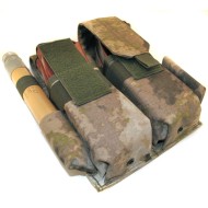 MOLLE ammo pouch for 4 AK / AKM magazines and 2 Signal Rockets