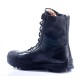 Leather warm winter tactical BOOTS with fur "COBRA" 12034