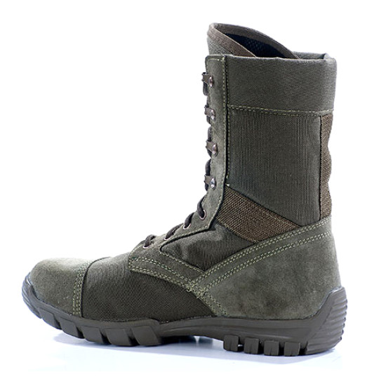 Botas tácticas de cuero Airsoft TROPICAL oliva 3351