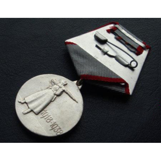Médaille militaire soviétique de 20 ans pour l'Armée rouge RKKA
