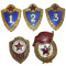 5 USSR Army badges - 1 2 3 Class, Guards and Excellent Army Soldier