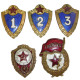 5 USSR Army badges - 1 2 3 Class, Guards and Excellent Army Soldier 5 USSR Army badges - 1 2 3 Class, Guards and Excellent Army Soldier