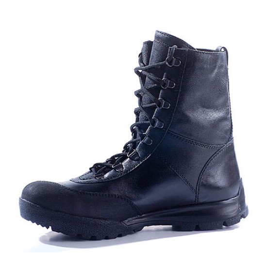 Bottes tactiques d'hiver en cuir russe avec fourrure "COBRA" 12034