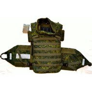Cubierta para armadura corporal 6B43 Chaleco de camuflaje antibalas de asalto del ejército ruso 6A CLASE