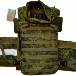 Body armor 6B43 Russian  assault bulletproof camo vest 6A CLASS