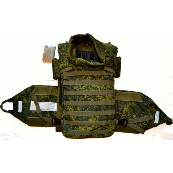 Body armor 6B43 Russian  assault bulletproof camo vest 6A CLASS