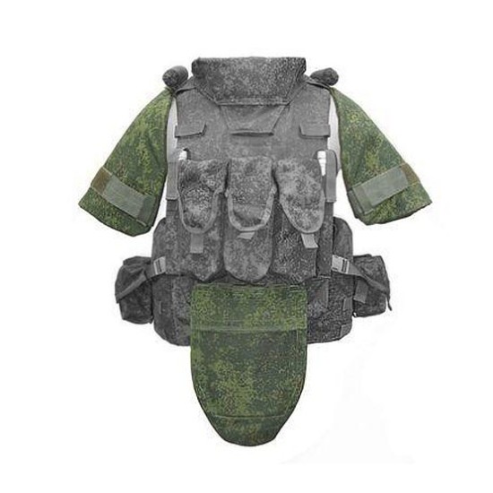 Conjunto de protección adicional 6B45-1 para chaleco antibalas del ejército ruso 6b45 RATNIK