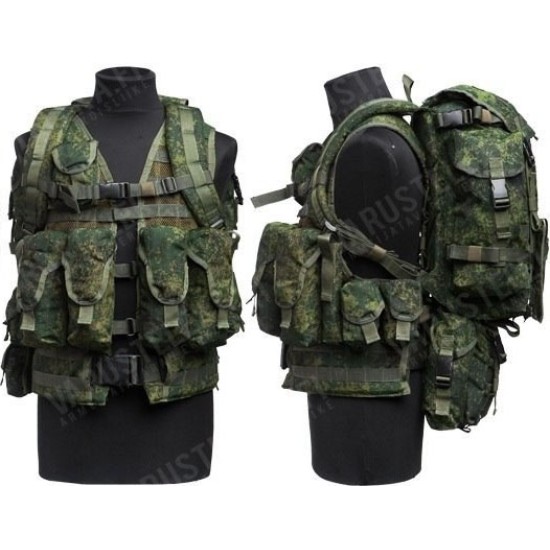 Russian Army tactical LBV modern 6SH117 assault vest pack Ratnik